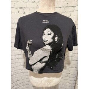 Ariana Grande Crop Top H&M Short Sleeve Size 20 XL